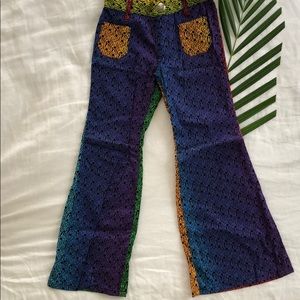 🔥5683 brand Retro bell bottom style pant. Unisex.